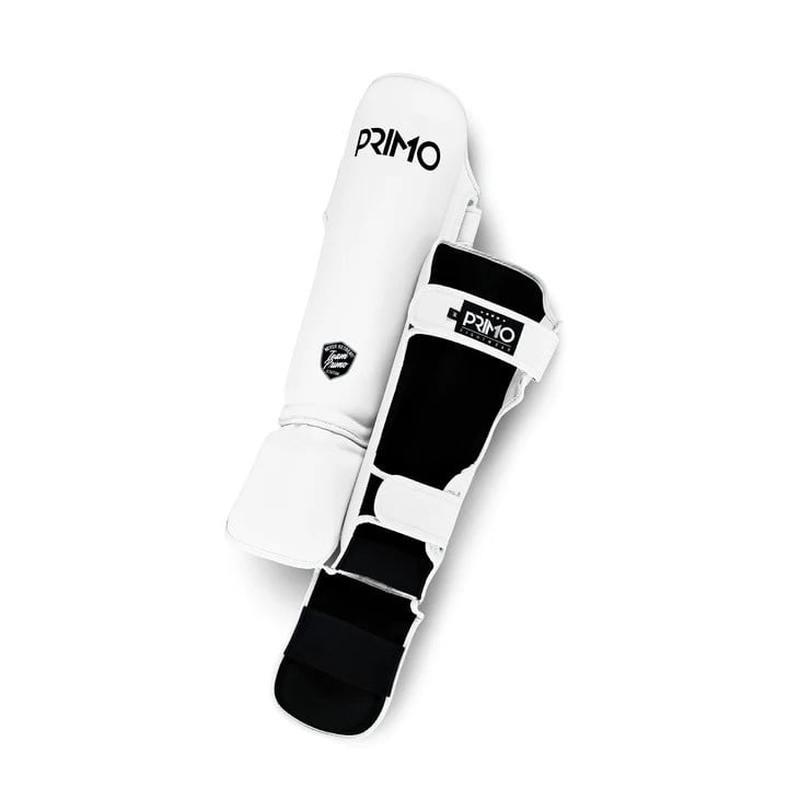 Primo Classic Muay Thai Scheenbeschermer - Wit