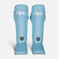 Primo Classic Muay Thai Scheenbeschermer - Arctic Blue - lichtblauw