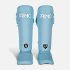 Primo Classic Muay Thai Scheenbeschermer - Arctic Blue - lichtblauw