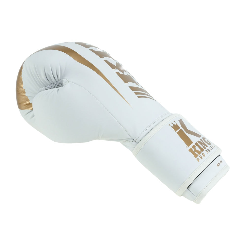 King Pro Boxing Bokshandschoenen - Revo 9 - Wit/Goud