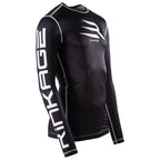 Rinkage Basis Long Sleeve Rashguard - Zwart