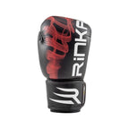 Rinkage Mysterium Bokshandschoenen - Zwart / Rood