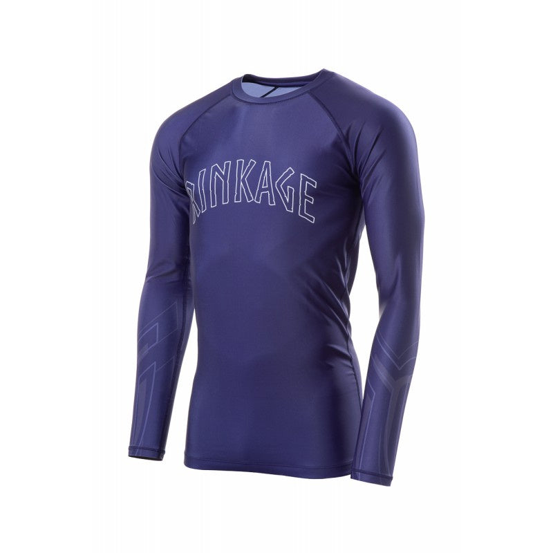 Rinkage Olympia Long Sleeve Rashguard - Blauw