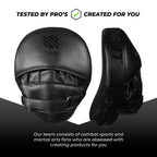 Sanabul Essential Curved Focus Mitts - Zwart