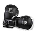 Sanabul Essential Gel Bokshandschoenen - Zwart, Zilver