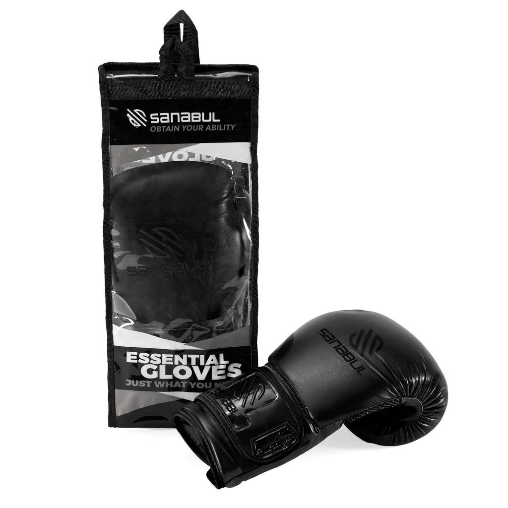 Sanabul Essential Gel Bokshandschoenen - Zwart