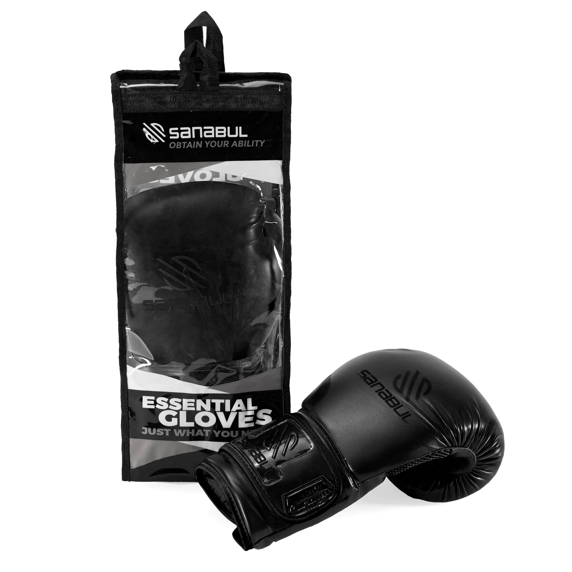 Sanabul Essential Gel Bokshandschoenen - Zwart