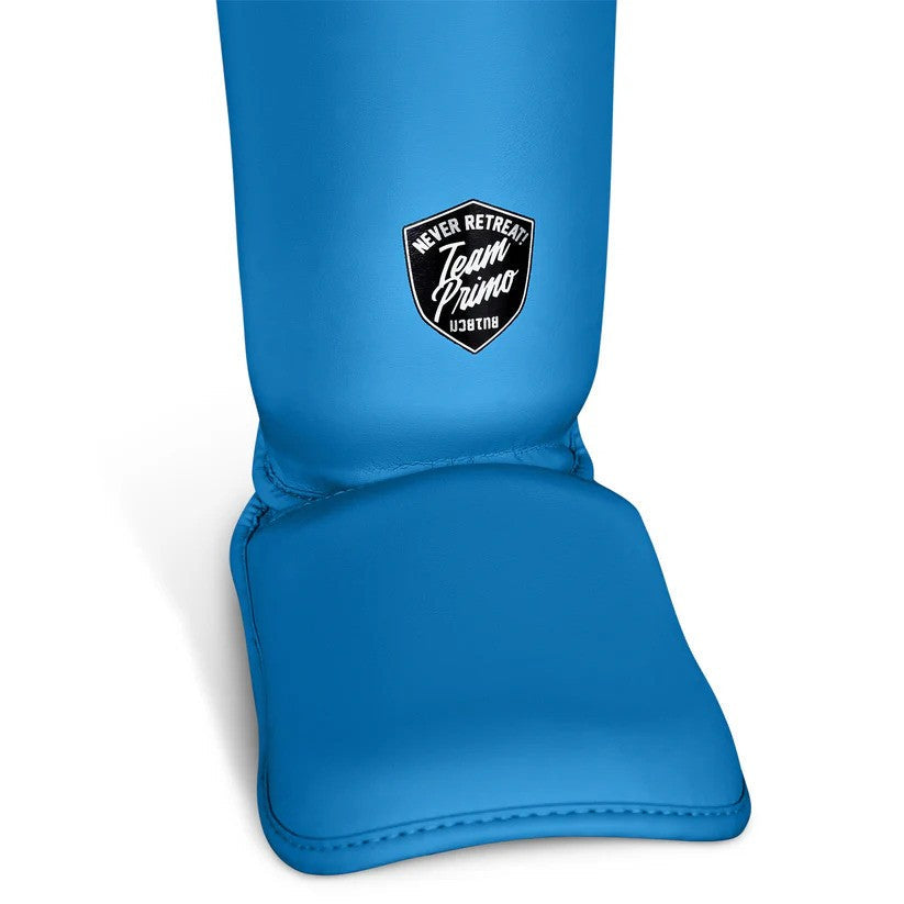 Primo Classic Muay Thai Scheenbeschermer - Mayan Blue - blauw