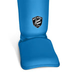 Primo Classic Muay Thai Scheenbeschermer - Mayan Blue - blauw