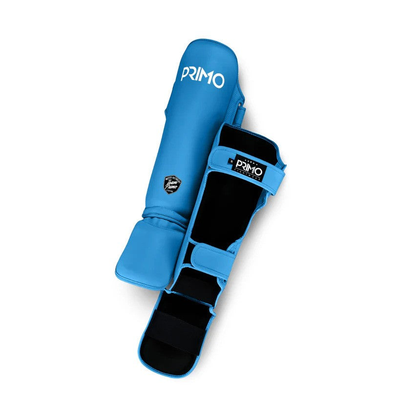 Primo Classic Muay Thai Scheenbeschermer - Mayan Blue - blauw