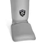 Primo Classic Muay Thai Scheenbeschermer - Grey - lichtgrijs