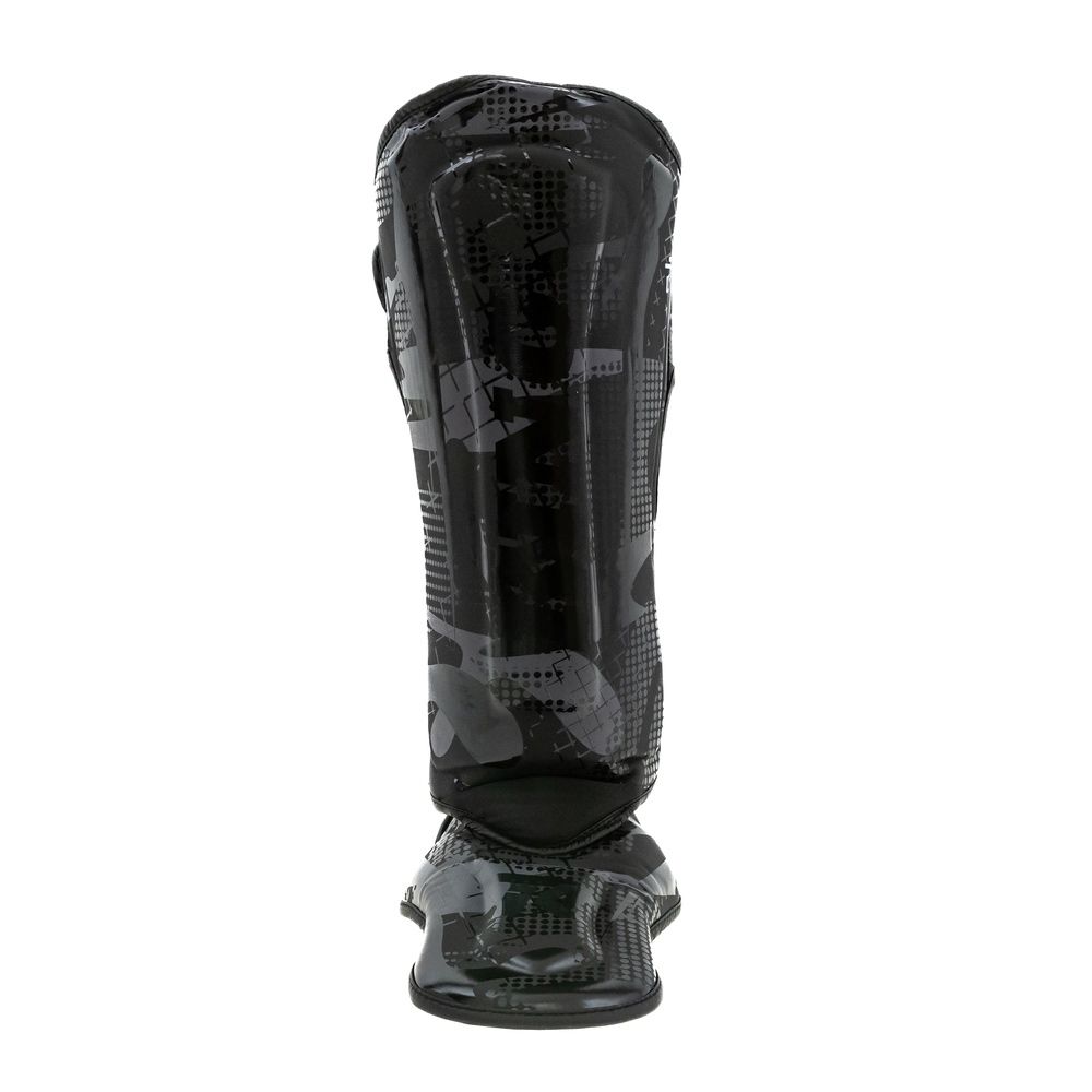 King Pro Boxing - Scheenbeschermers - Shogun - Zwart/zwart