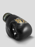 SKS Empire Muay Thai Bokshandschoenen - Echt Leer - Zwart / Goud