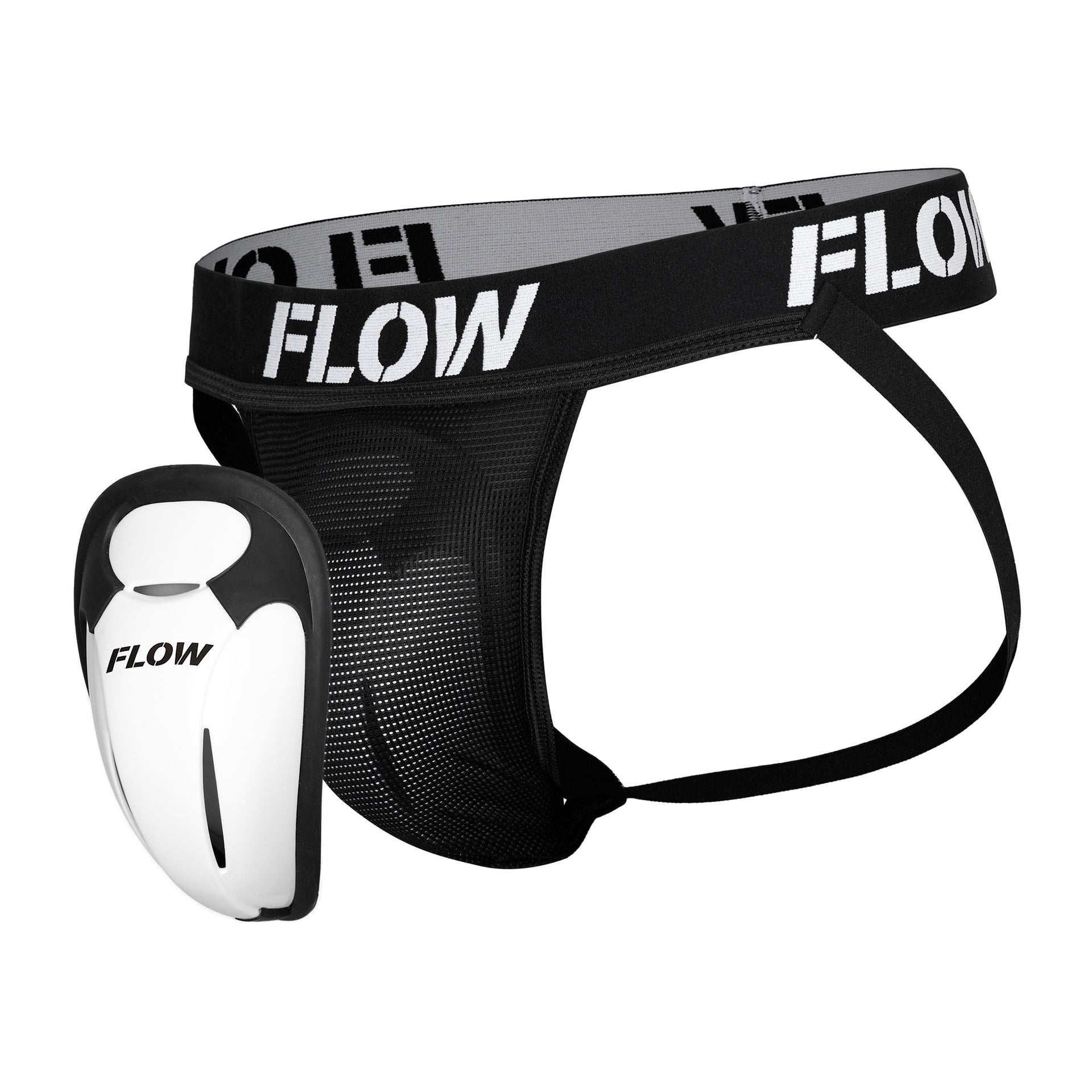 Flow Fightgear Premium Kruisbeschermer - Heren - Zwart