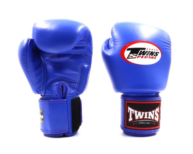 Twins Special BGVL 3 Bokshandschoenen - Echt Leer - Blauw