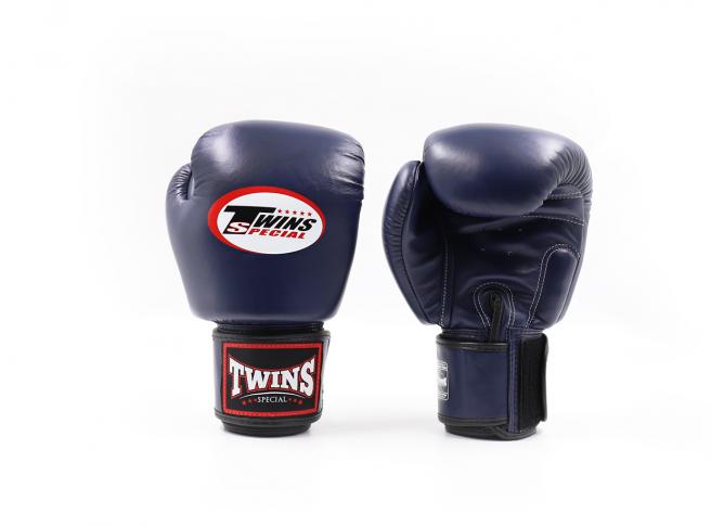 Twins Special BGVL 3 Bokshandschoenen - Echt leer - Donkerblauw