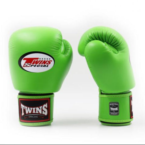 Twins Special BGVL 3 Bokshandschoenen - Echt Leer - Limegroen