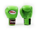 Twins Special BGVL 3 Bokshandschoenen - Echt Leer - Limegroen
