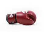 Twins Special BGVL 3 Bokshandschoenen - Echt Leer - Maroon - Wijnrood
