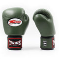 Twins Special BGVL 3 Bokshandschoenen - Echt Leer - Olijfgroen