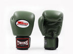 Twins Special BGVL 3 Bokshandschoenen - Echt Leer - Olijfgroen