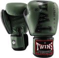 Twins Special BGVL 8 Bokshandschoenen - Echt Leer - Groen / Zwart