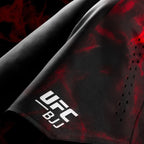 Hayabusa UFC BJJ Heren Grappling Shorts - Zwart / Rood