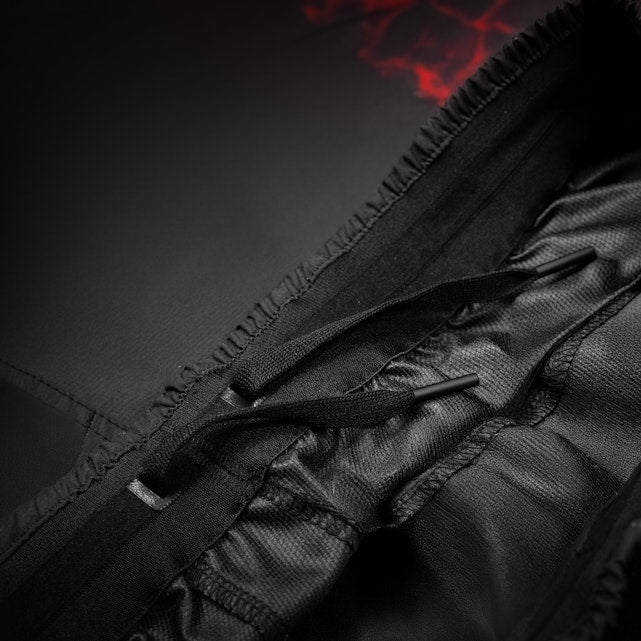 Hayabusa UFC BJJ Heren Grappling Shorts - Zwart / Rood