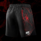 Hayabusa UFC BJJ Heren Grappling Shorts - Zwart / Rood