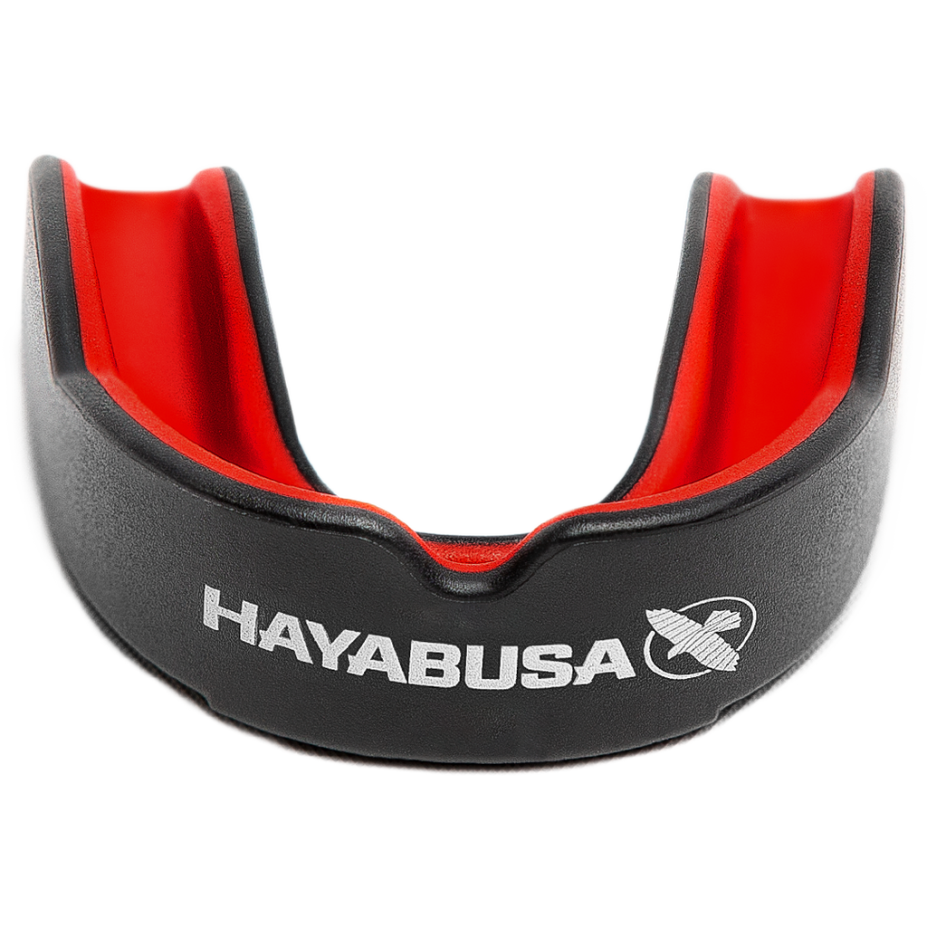 Hayabusa Combat Mouthguard - Adult - zwart/rood