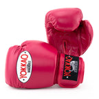 Yokkao Matrix Bokshandschoenen - Leer - Cerise