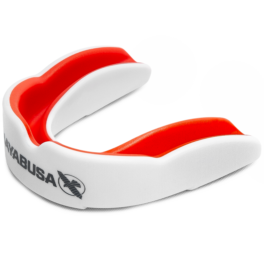 Hayabusa Combat Mouthguard - Adult - wit/rood